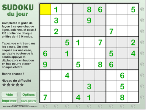 Sudoku-french