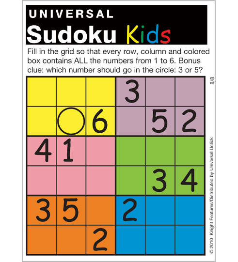 Print-sudokukids