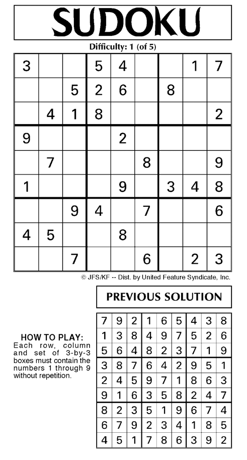 Sudoku-dailies